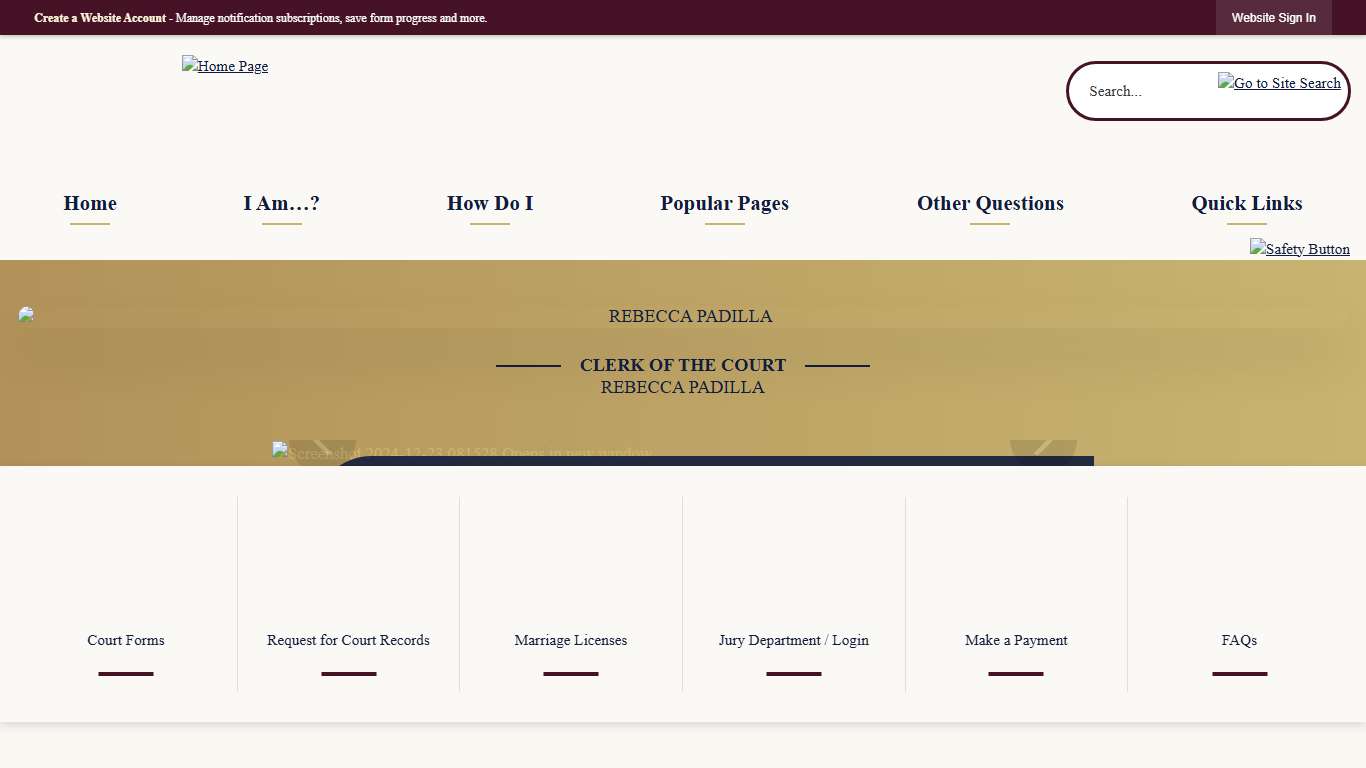 Pinal County COSC, AZ Official Website
